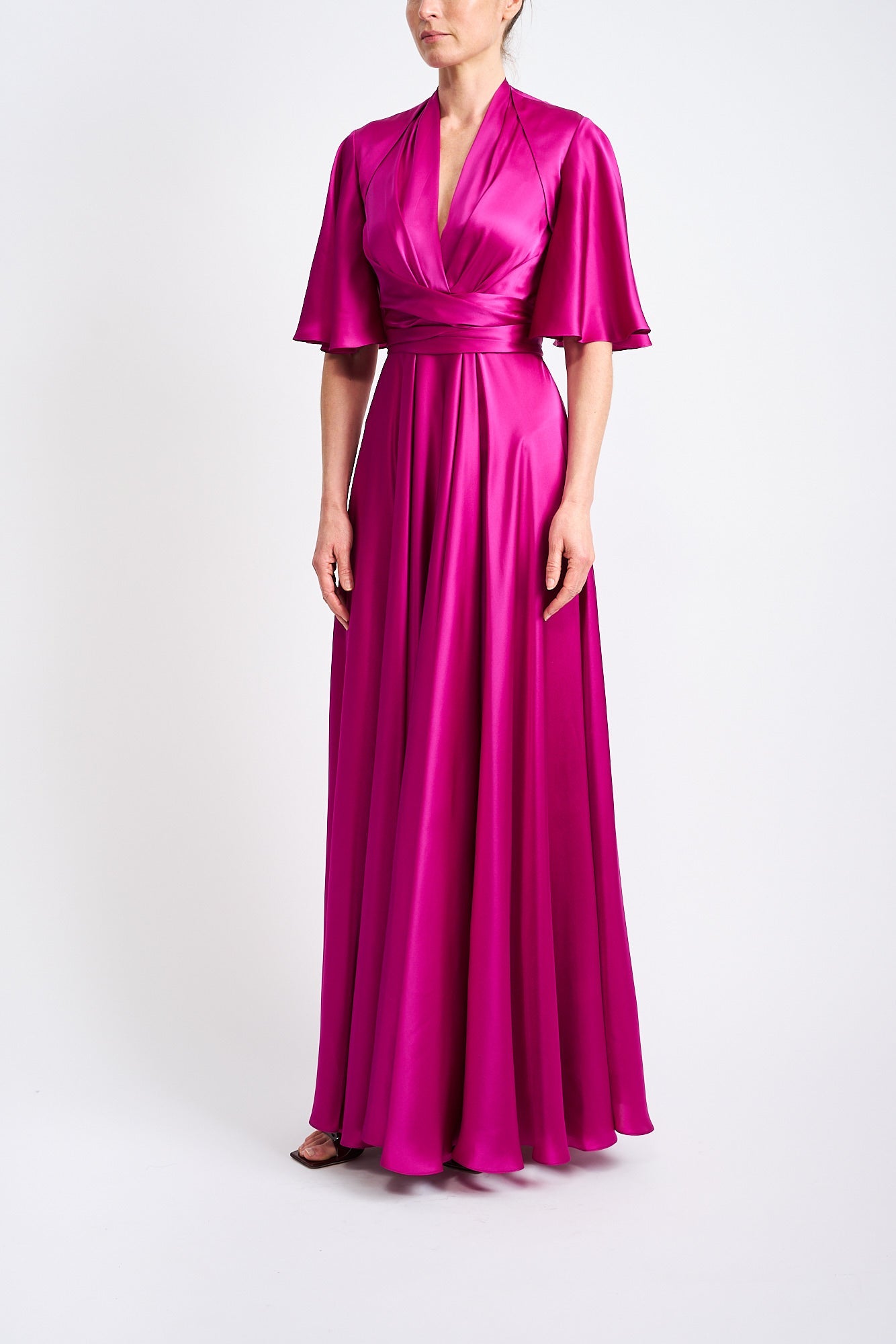 DELPHINA CERISE CAPE ADDITION - E.STOTT