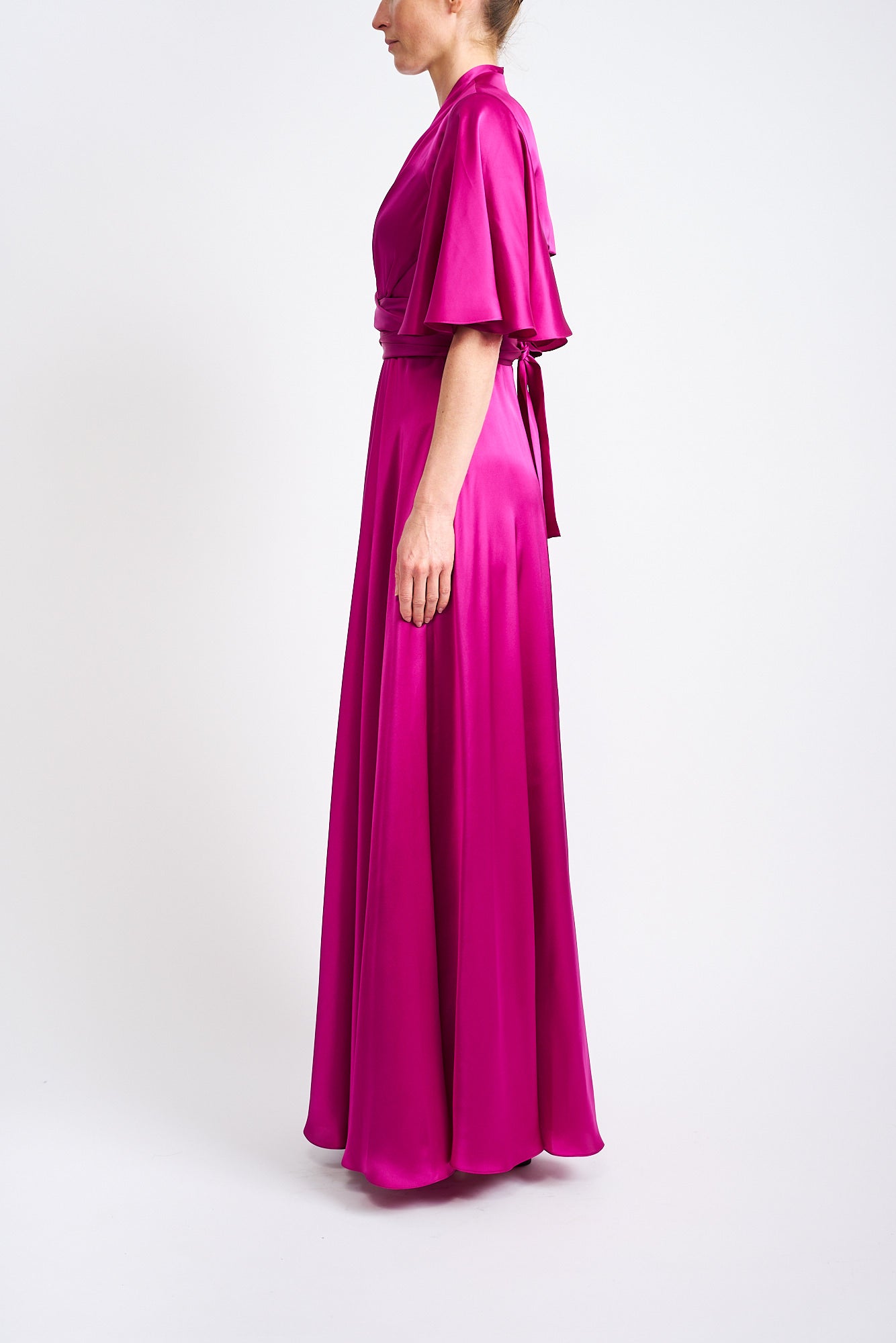 DELPHINA CERISE CAPE ADDITION - E.STOTT