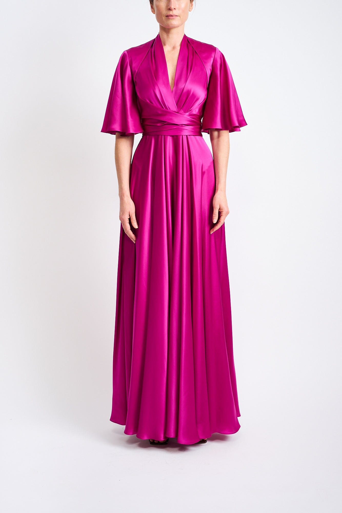 DELPHINA CERISE CAPE ADDITION - E.STOTT