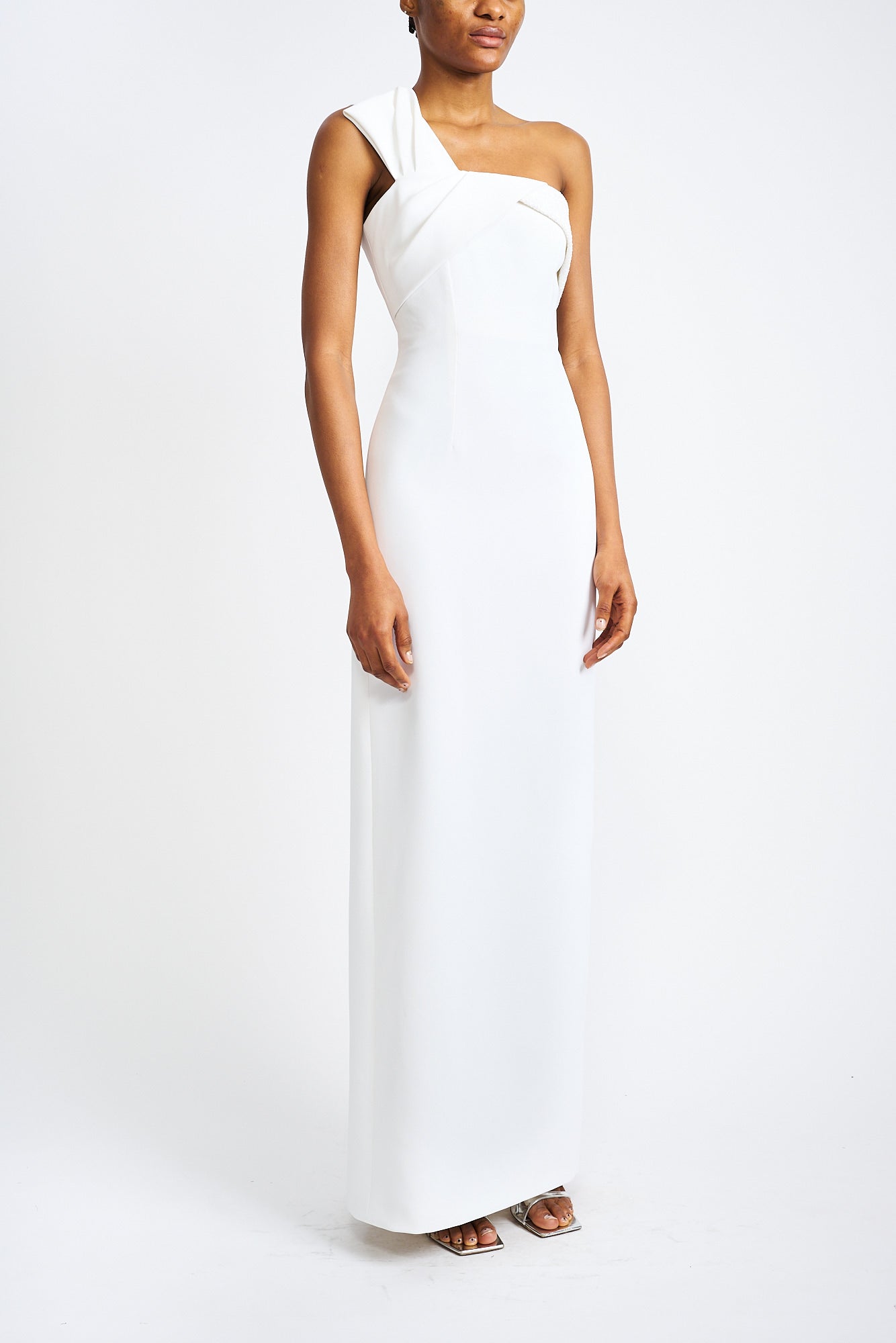 SELINA CADY / SEQUIN WHITE DRESS - E.STOTT