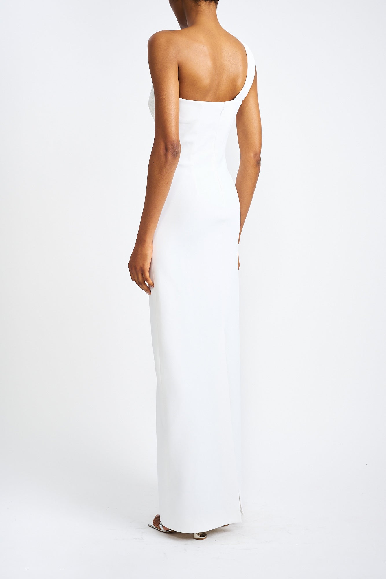 SELINA CADY / SEQUIN WHITE DRESS - E.STOTT